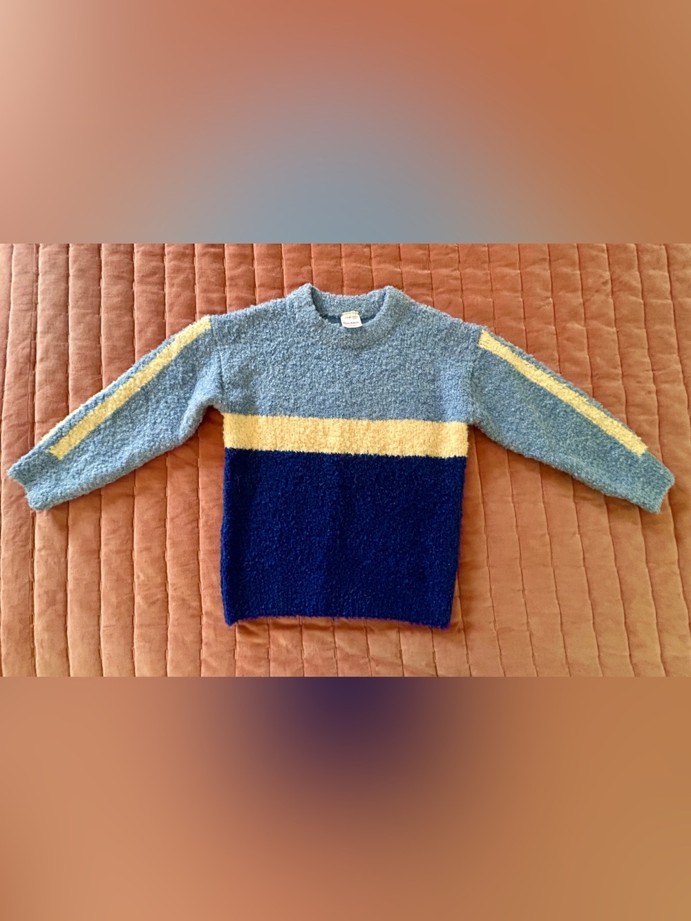 Cozy Hanna Andersson Colorblock Kids Sweater